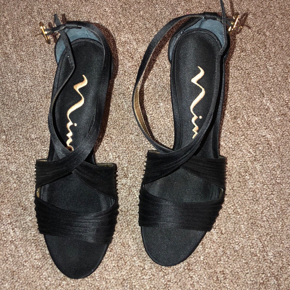 Nina black heels